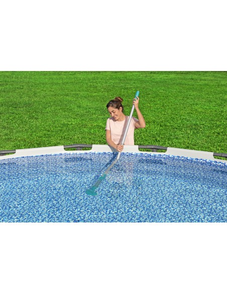 Aspirateur Aquasurge -pour piscines 6,10m de diam, 2 têtes changeables BestWay Accueil