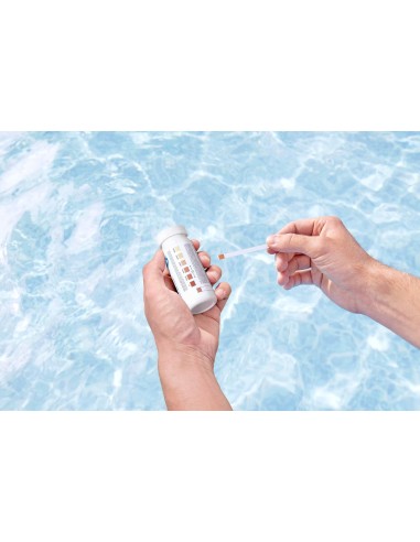 25 bandelettes de test d'eau salée BestWay Accueil