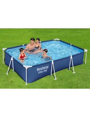 Piscine hors sol Steel Pro 300 x 201 x 66 cm BestWay Accueil