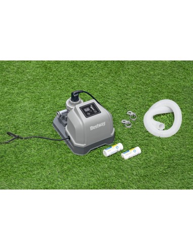 Électrolyseur Hydrogenic 2g/h pour piscine jusqu'à 8327L, écran tactile BestWay Accueil