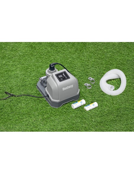 Électrolyseur Hydrogenic 2g/h pour piscine jusqu'à 8327L, écran tactile BestWay Accueil
