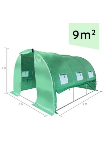 Serre tunnel de jardin 9m² - INVIVO Invivo - Nous on sème Accueil