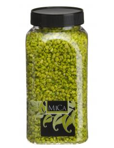 Gravier fin vert clair MICA Décoration et fleuristerie
