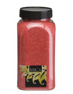 Sable rouge MICA Décoration et fleuristerie