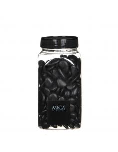 Mini galets noir MICA Décoration et fleuristerie