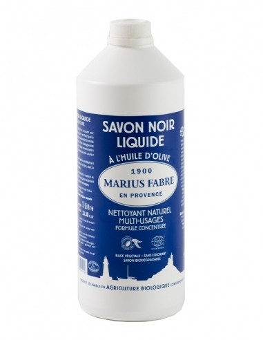 Savon noir liquide 1L - Marius Fabre Marius Fabre Beauté & Bien Être