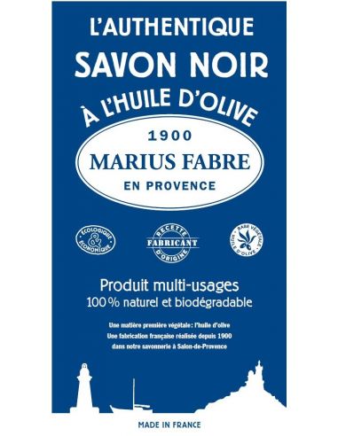 Savon noir liquide en tube Marius Fabre Beauté & Bien Être
