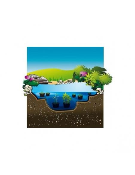 Bache PVC Prédécoupé 6 x 4 m Ubbink Bâche PVC