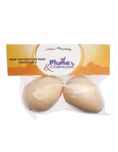 Oeuf factice x 2 Plume & Compagnie Soin et entretien