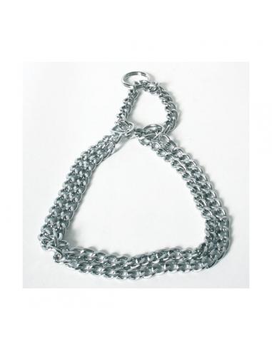 Collier chaine 1/2 étrangleur 50 Smooz Dressage et anti-aboiement