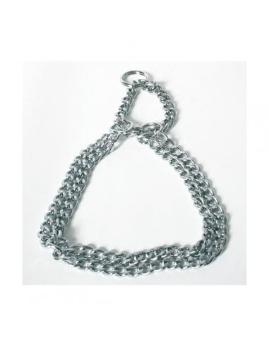 Collier chaine 1/2 étrangleur 65 Smooz Dressage et anti-aboiement