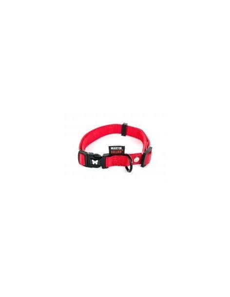 Collier Réflex réglable 20-30 - Rouge Smooz Colliers, harnais et muselières