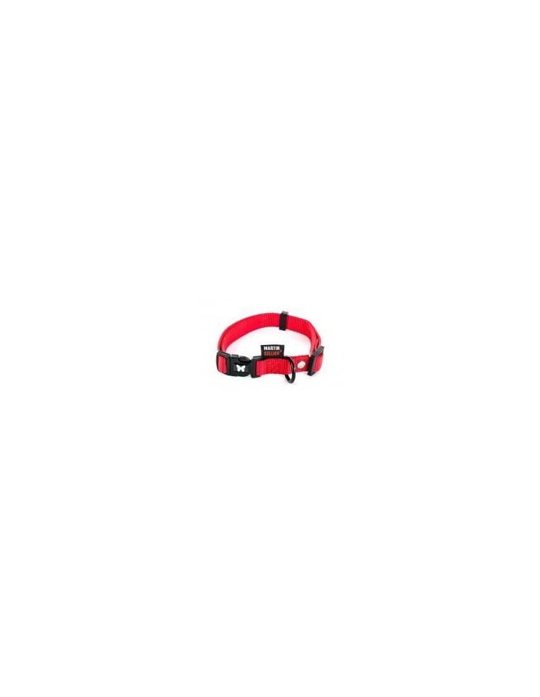 Collier Réflex réglable 30-45 - Rouge Smooz Colliers, harnais et muselières