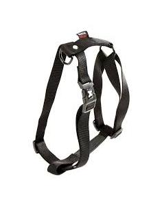 Harnais nylon réglable 50-70 - Noir Smooz Colliers, harnais et muselières