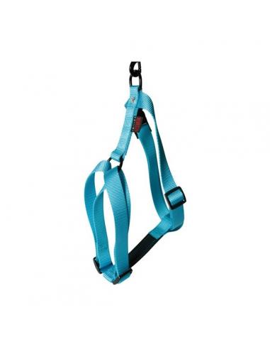 Harnais nylon réglable 50-70 - Bleu Smooz Colliers, harnais et muselières