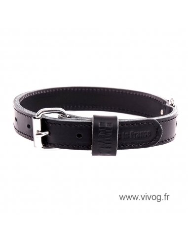 Collier en cuir double épaisseur 65 Martin sellier Colliers, harnais et muselières