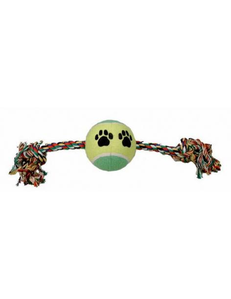 Jouet Corde + balle de tennis - L.37 cm Anka Corde et jeux d'exercice