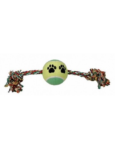 Jouet Corde + balle de tennis - L.37 cm Anka Corde et jeux d'exercice