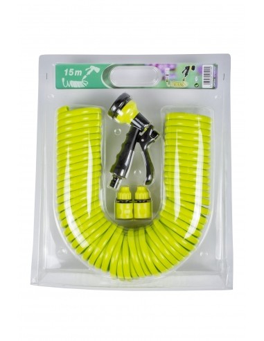 Tuyau Serpentin Eva 15M Equipé Jardibric Tuyaux