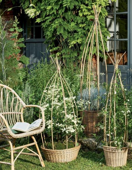 Tuteur Bambou Naturel 240 cm Windhager Tuteur bois et tuteur bambou