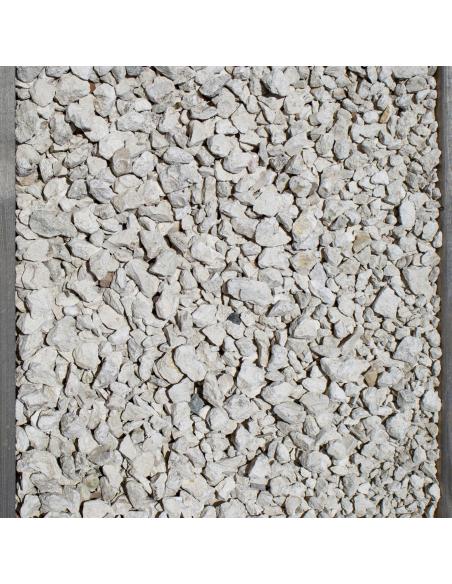 Gravillons décoratif blanc 25Kg Natur'Déco Gravier, gravillon et galet
