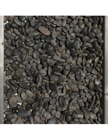 Galets Zen décoratifs Noir 15/25 mm 10Kg  Gravier, gravillon et galet