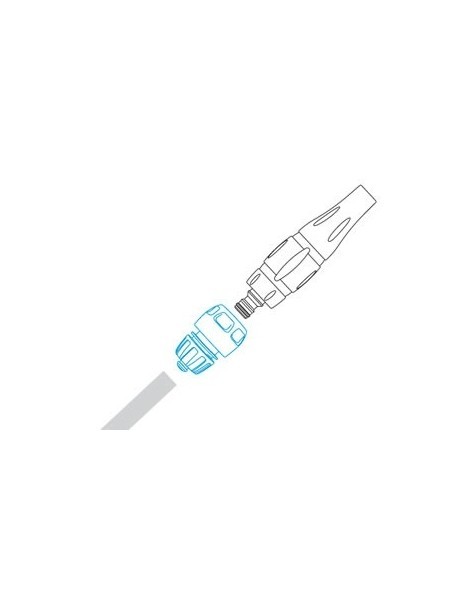 Raccord Rapide avec Aquastop pour Tuyau 1/2" ou 5/8" GF Raccord et sélecteur de sortie 2