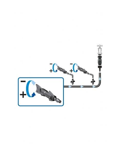 Goutte à Goutte de Ligne Réglable Delta Drip 6l/h x10 GF Goutte à goutte 2