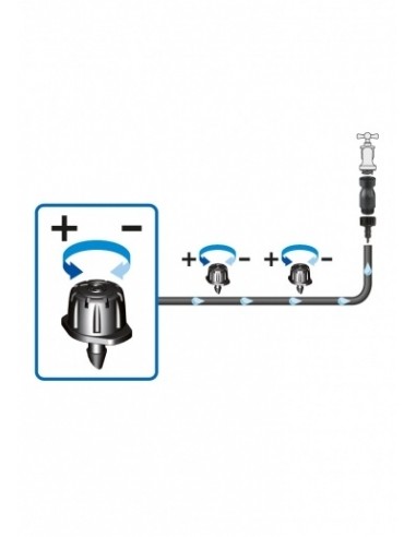 Goutte à goutte de Ligne 180° Ottima x 10 GF Goutte à goutte