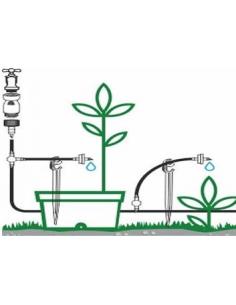 Tuyau microconduit noir Ø6mm - 20M GF Goutte à goutte 2