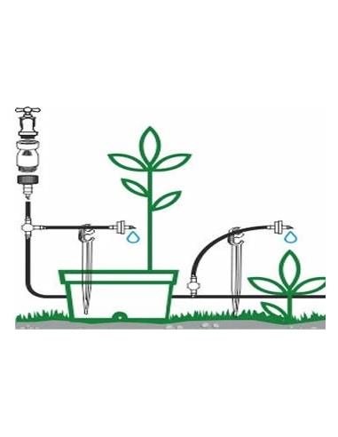 Tuyau microconduit noir Ø6mm - 20M GF Goutte à goutte