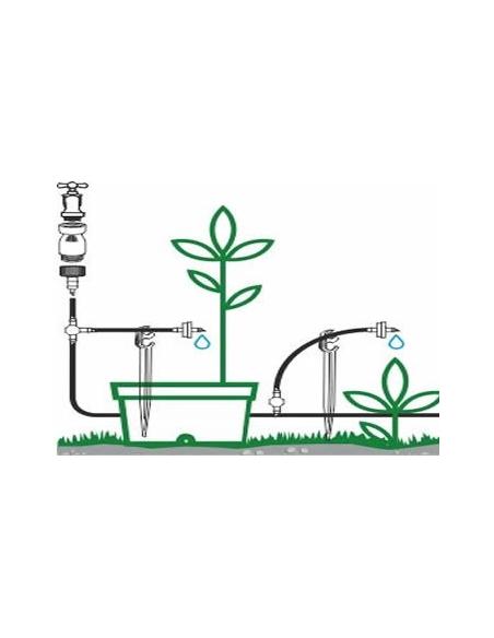 Tuyau microconduit noir Ø6mm - 20M GF Goutte à goutte