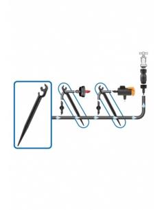 Crampons de Sol pour Tuyau Ø6mm GF Goutte à goutte 2