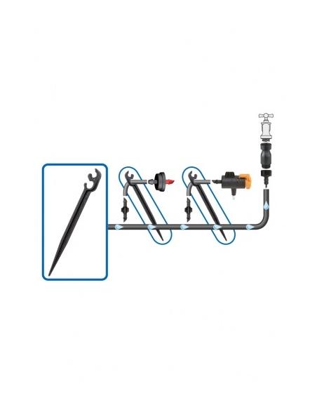 Crampons de Sol pour Tuyau Ø6mm GF Goutte à goutte