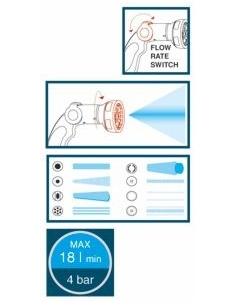 Pistolet "8 Jets Basic Plus" GF Pistolet et lance d'arrosage 2