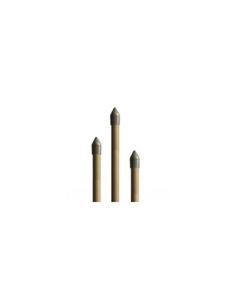 Tuteur Acier Plastifié Aspect Bambou 180 cm Windhager Tuteur métallique