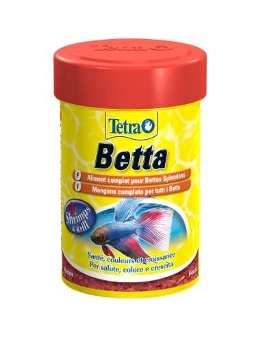 Tetra Betta flocons 85ml Tetra Eau chaude