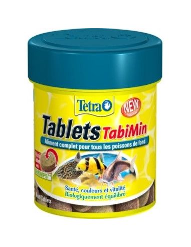 Tetra Tablets Tabimin 66ml Tetra Eau chaude