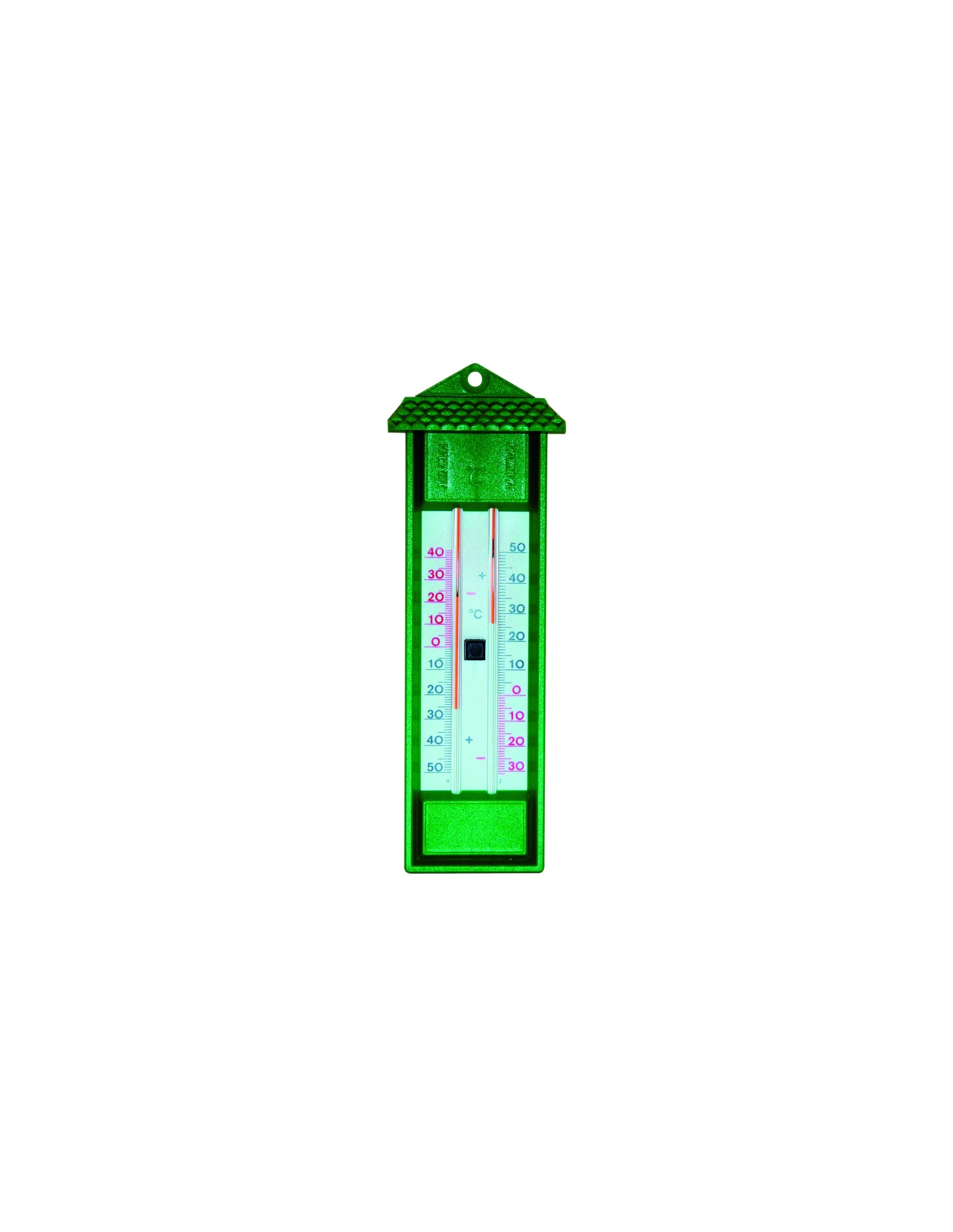 Bilame, thermomètre mini-maxi, int/ext - L.7,7 x l.3 x H.16 cm - Jardiland