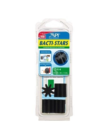 Bacti Stars x4 Api Masse et mousse de filtration