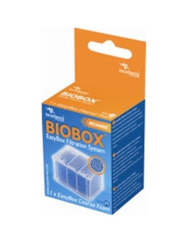 Biobox recharge Easybox mousse gros XS Zolux Masse et mousse de filtration