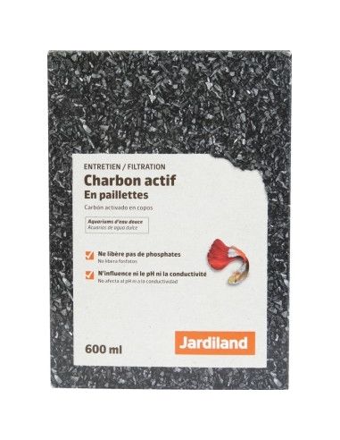 Charbon Actif Jardiland 600ml Jardiland Masse et mousse de filtration