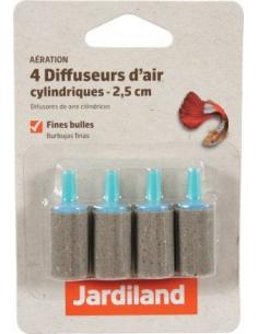 4 Diffuseur d'air cylindrique 2,5cm Jardiland Accessoires et aération