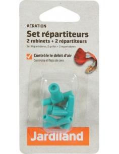 Set aération répartiteur + 2 robinets Jardiland Accessoires et aération