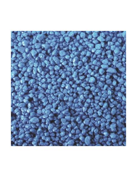 Gravier quartz Bleu océan Jardiland 2kg Agrobiothers Sable et gravier d'aquarium