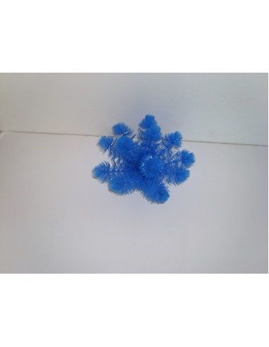Algue boule colorée bleu Labeo Plante artificielle pour aquarium