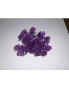 Algue boule colorée violet Labeo Plante artificielle pour aquarium