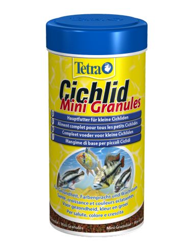 Tetra Cichlid mini granulés 250ml Tetra Eau chaude