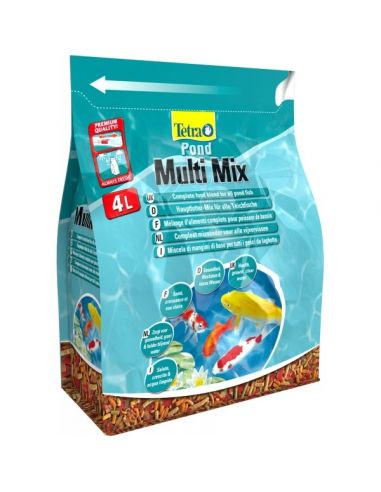 Tetra Pond Multimix 4L Tetra Alimentation pour poisson de bassin