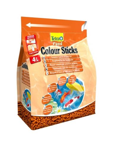 Tetra Pond Colour Sticks 4L Tetra Alimentation pour poisson de bassin